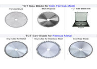 Wood Cutting TCT Disc Saw Blades , Tungsten Carbide Tipped Circular Saw Blade