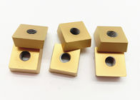 Customized Tic Coating Tungsten Carbide Insert Square Shape With Screw