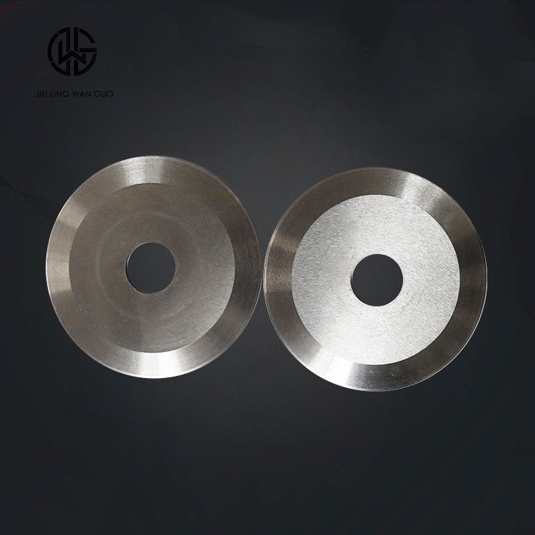 Customized Tungsten Carbide Circular Blade Round Knife For Fabric Cutting